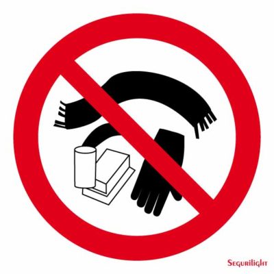 Señal Prohibido depositar objetos