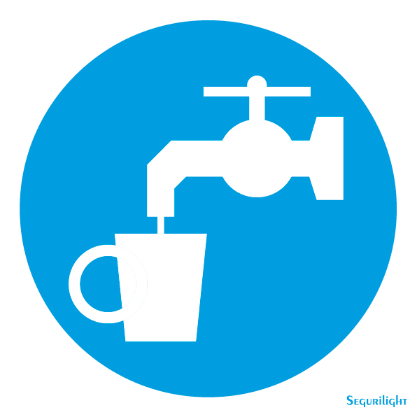 Señal Agua potable