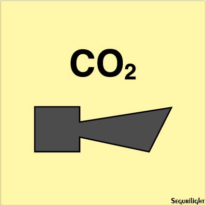 Señal IMO bocina sistema extinción por CO2