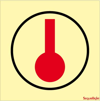 Señal IMO detector de calor