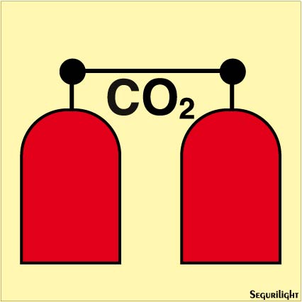 Señal IMO estación de descarga CO2