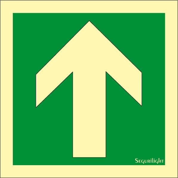 Señal IMO indicador de dirección