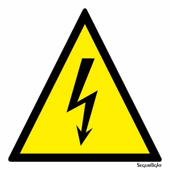 Señal Riesgo eléctrico